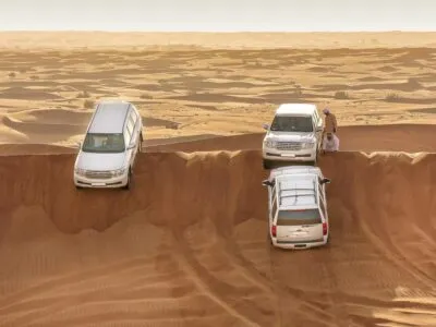 Dune Bashing in de woestijn Dubia