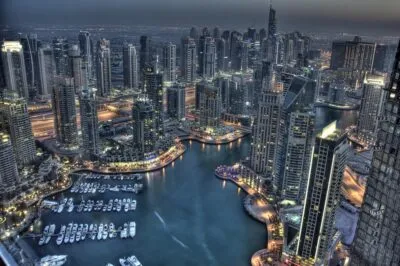 Marina skyline Dubai