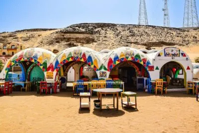 Egypte Aswan Nubian Village