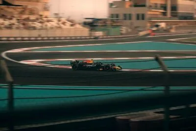 Red Bull Yas Marina circuit in de Emiraten