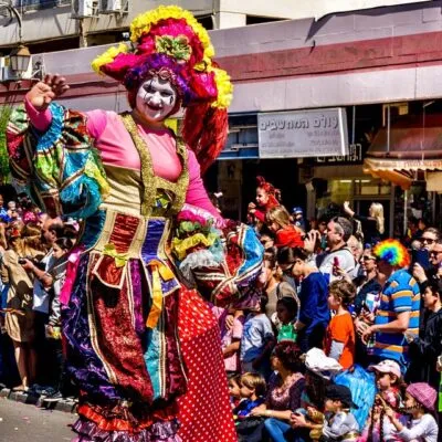 Carnavals parade Poerim Israël