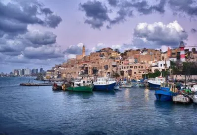 De haven Jaffa