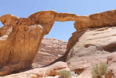Burdah Arch in Jordanië