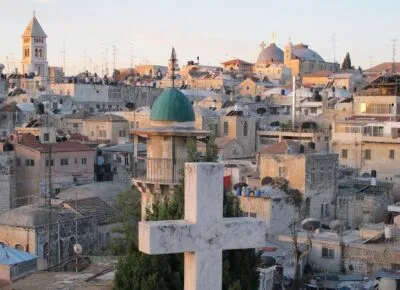 Jeruzalem uitzicht over de stad