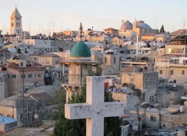 Jeruzalem uitzicht over de stad