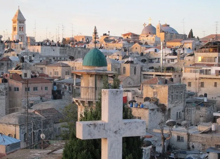 Jeruzalem uitzicht over de stad