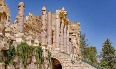 Zuilen van Baalbek Libanon