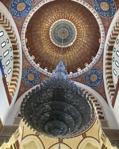 Binnenkant van Al Amin moskee in Libanon