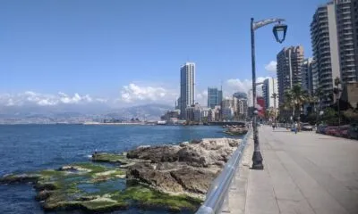 Beiroet Corniche Libanon zee
