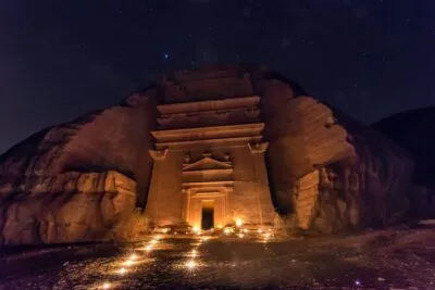 Madain Saleh in Saoedi Arabië