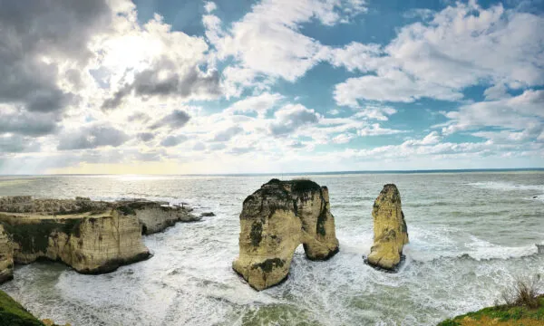 Libanon Beiroet Pigeon Rocks