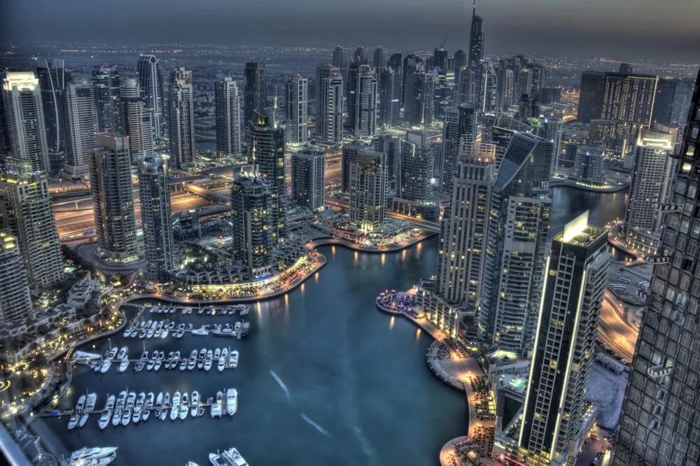 Dubai Marina Skyline