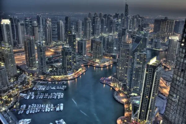 Dubai Marina Skyline