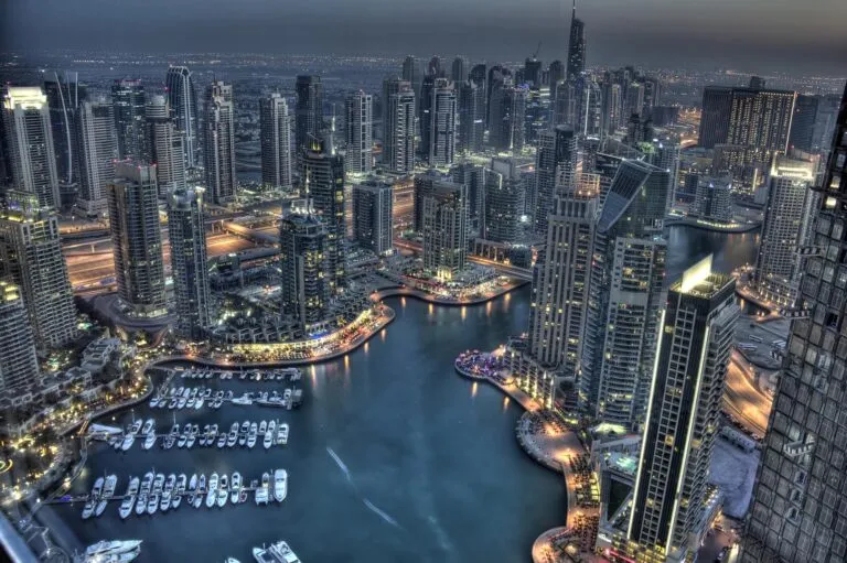 Dubai Marina Skyline