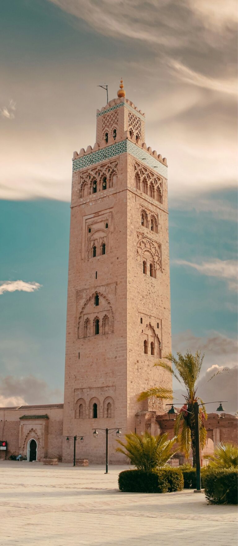 Koutoubia Moskee in Marrakech, Marokko.