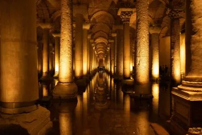 Basilica Cisterne in Istanboel, Turkije